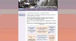 Desktop Screenshot of compulsive-hoarding.org